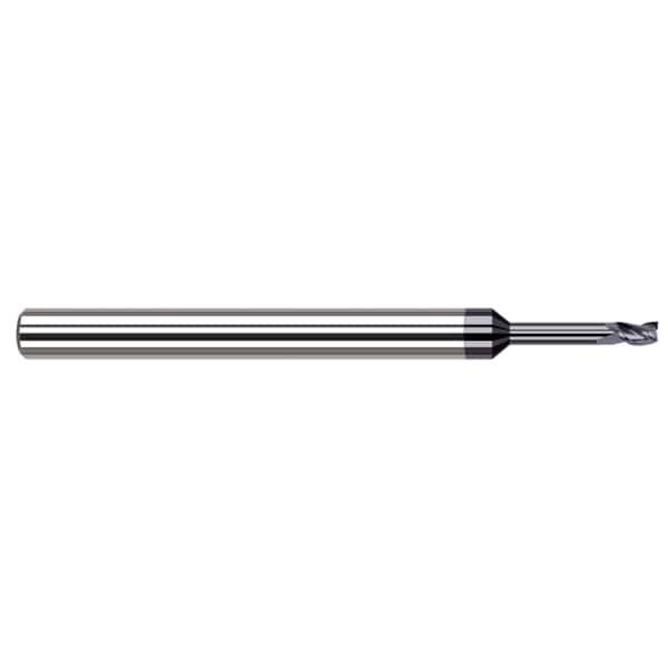 Miniature End Mill - 3 Flute - Square, 0.1250" (1/8)